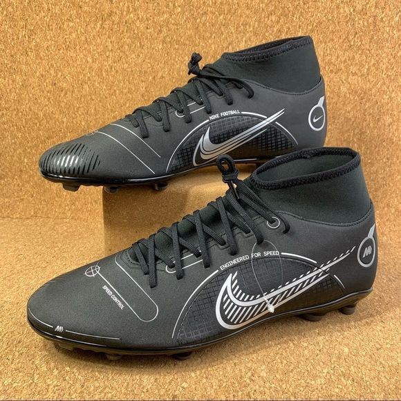 Nike Shoes Nikemens Mercurial Superfly 8 Club Mg Black Soccer
